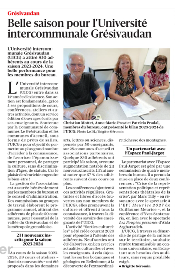 2024 07 31 article dl belle saison pour l uicg